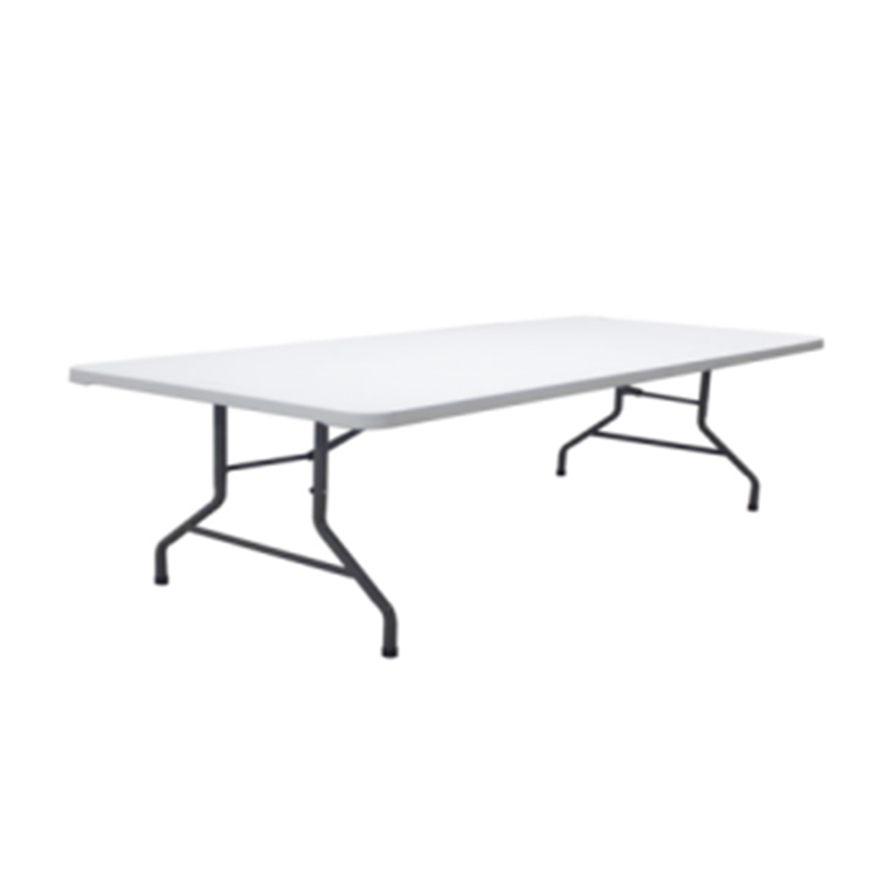 8Ft Rectangular Regular Folding HDPE Plastic Table
